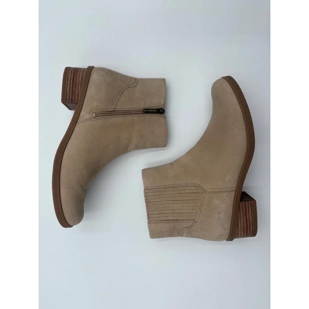 Dansko‎ Daisie Waterproof Chelsea Boots EU 41 Tan Nubuck Womens 10–10.5